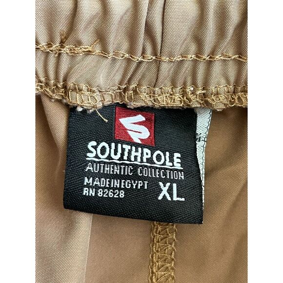 Southpole Standard Issue Cargo Shorts Men's XL‎ Tan Outdoor Lightweight 90's Y2K - Picture 7 of 8